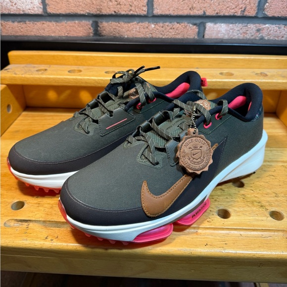 Nike Air Infinity Tour 2 Cargo Khaki Golf Shoes - Men\'s Size 11 - FQ8319-300 main image 5